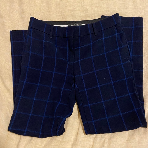 Ann Taylor | Plaid Ankle Pant | Size 00 - Picture 1 of 4